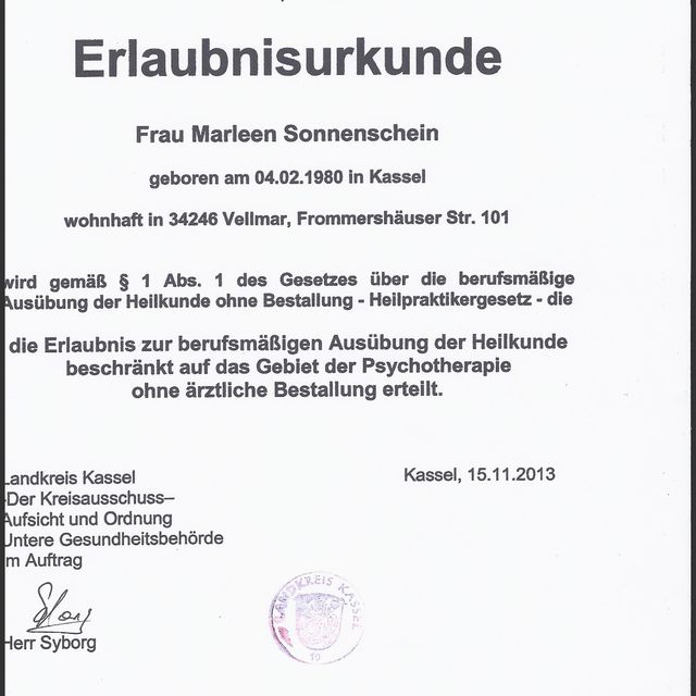 Bild vergrößern: certificate 2