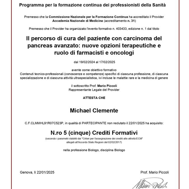 Ingrandire l'immagine: certificate 21