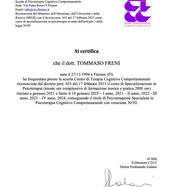 Ingrandire l'immagine: certificate 1