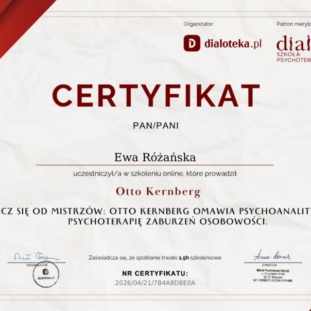 Powiększ obraz: certificate 15