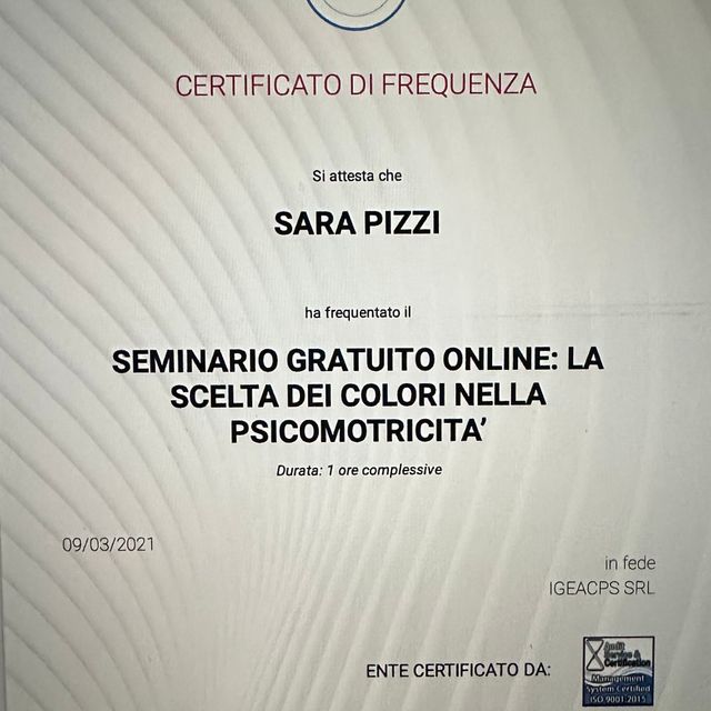 Ingrandire l'immagine: certificate 9