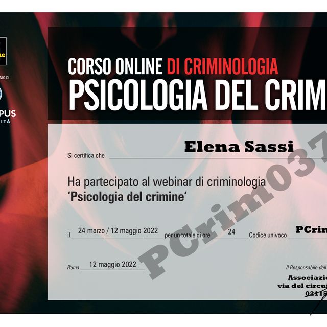 Ingrandire l'immagine: certificate 5