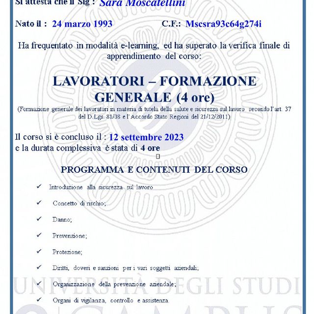 Ingrandire l'immagine: certificate 1