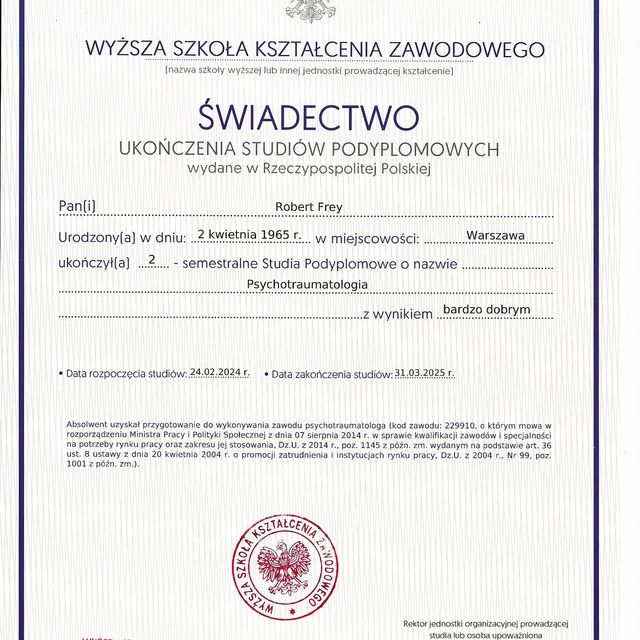 Powiększ obraz: certificate 16