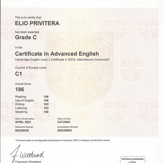 Ingrandire l'immagine: certificate 1