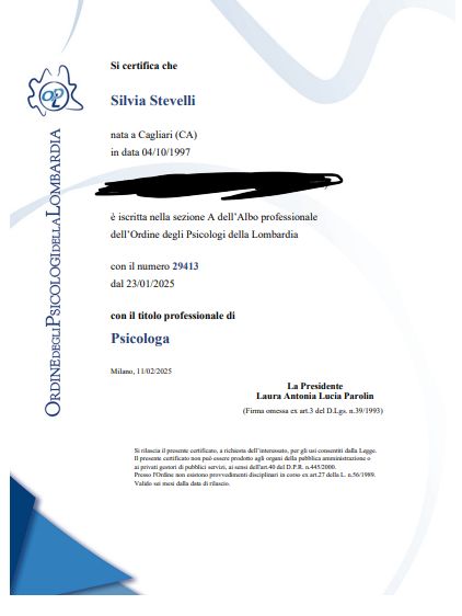 Ingrandire l'immagine: certificate 2