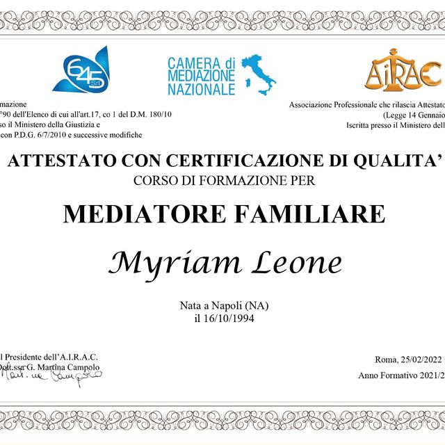 Ingrandire l'immagine: certificate 3