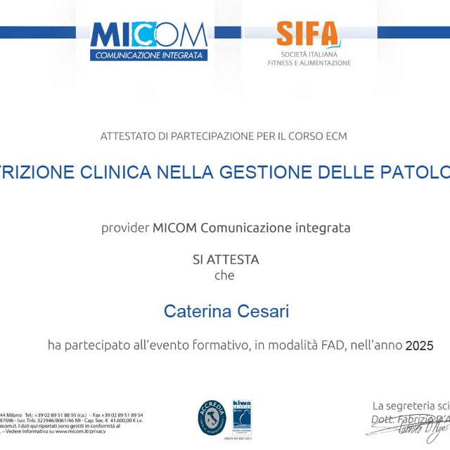 Ingrandire l'immagine: certificate 8
