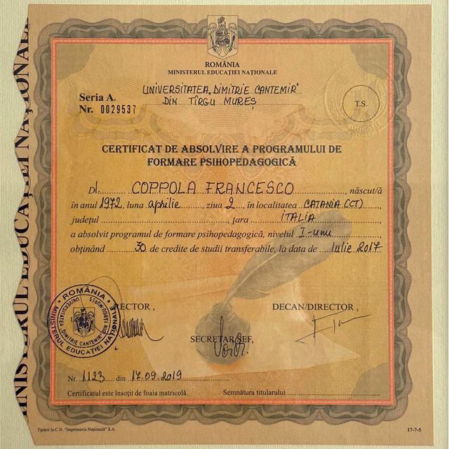 Ingrandire l'immagine: certificate 3