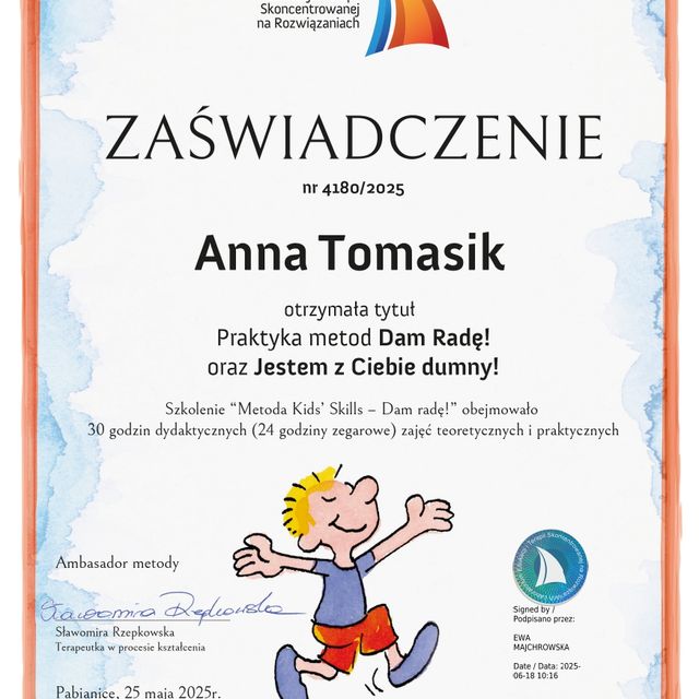 Powiększ obraz: certificate 10