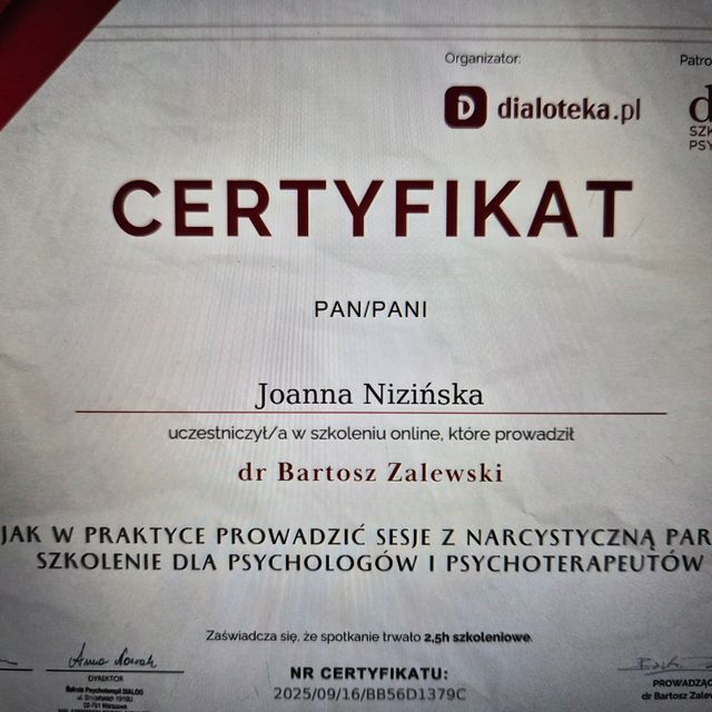 Powiększ obraz: certificate 1