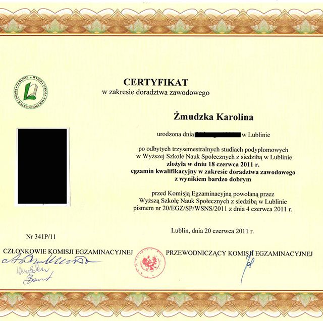 Powiększ obraz: certificate 12