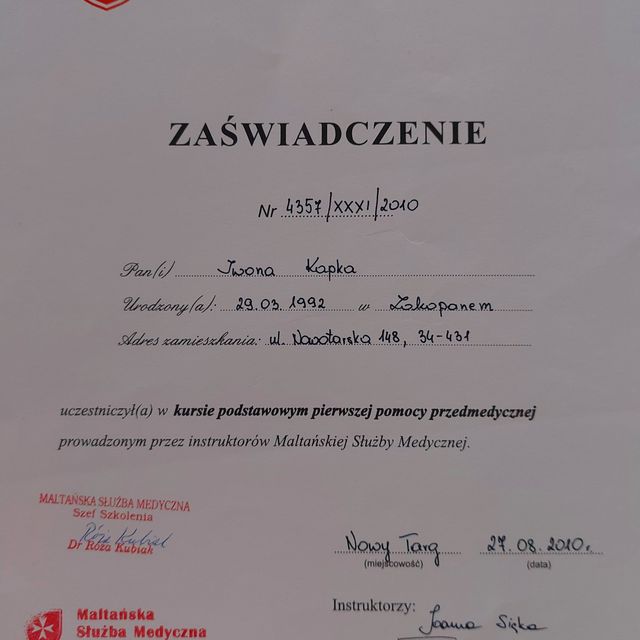 Powiększ obraz: certificate 17