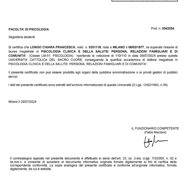 Ingrandire l'immagine: certificate 5