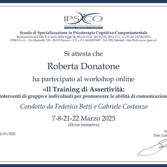 Ingrandire l'immagine: certificate 7