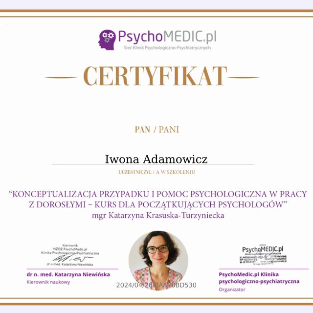 Powiększ obraz: certificate 10