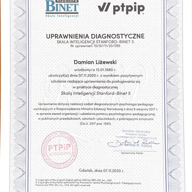 Powiększ obraz: certificate 21