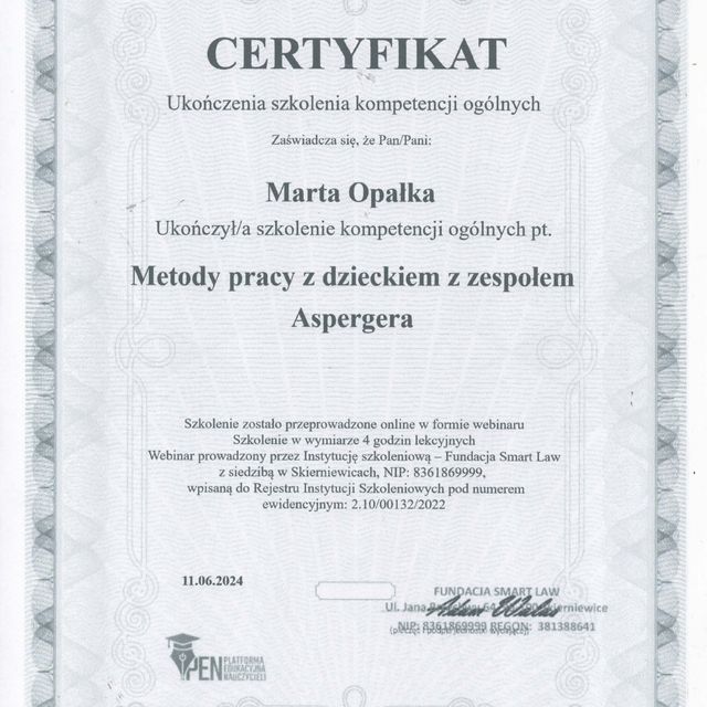 Powiększ obraz: certificate 14