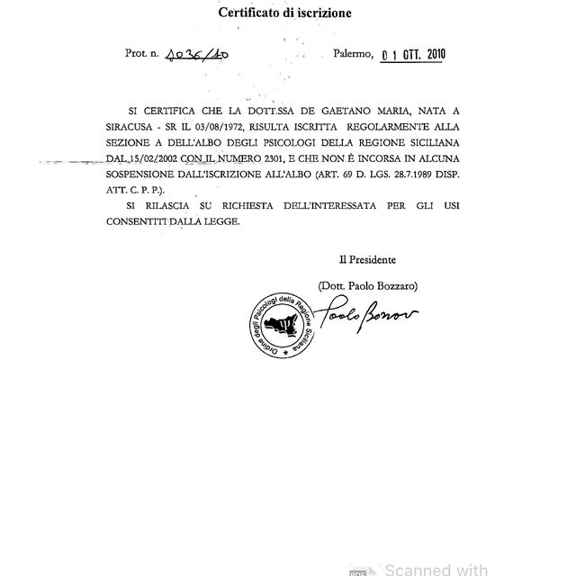 Ingrandire l'immagine: certificate 4