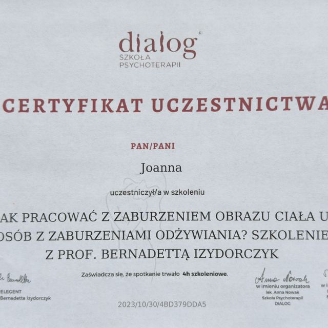 Powiększ obraz: certificate 4