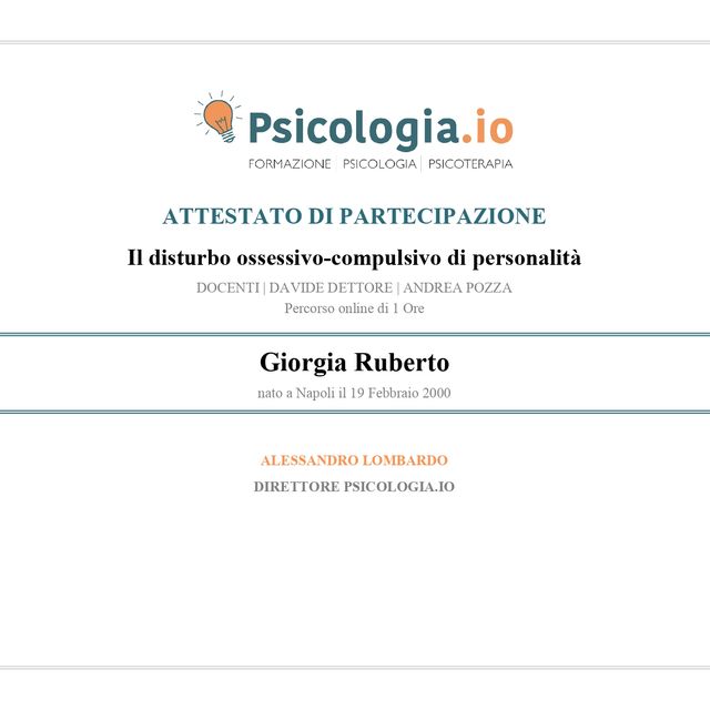 Ingrandire l'immagine: certificate 1