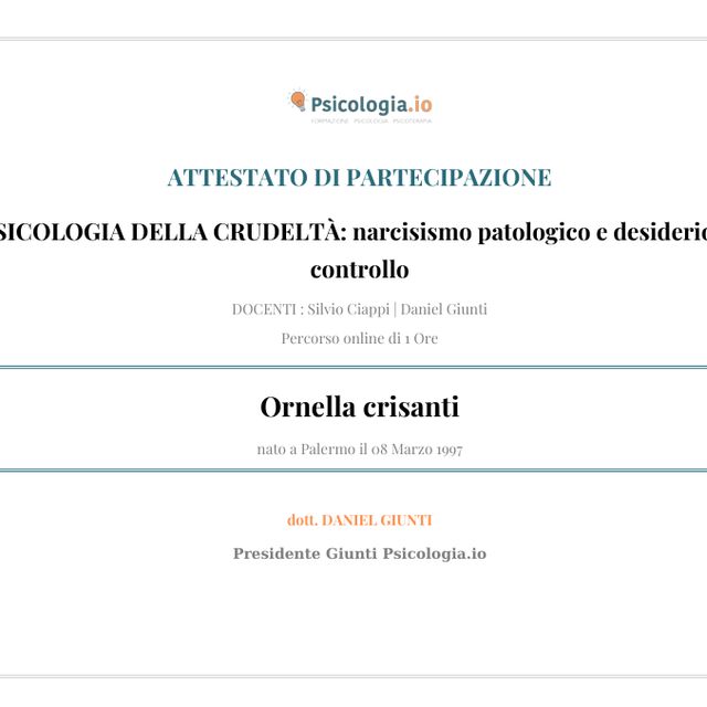 Ingrandire l'immagine: certificate 3