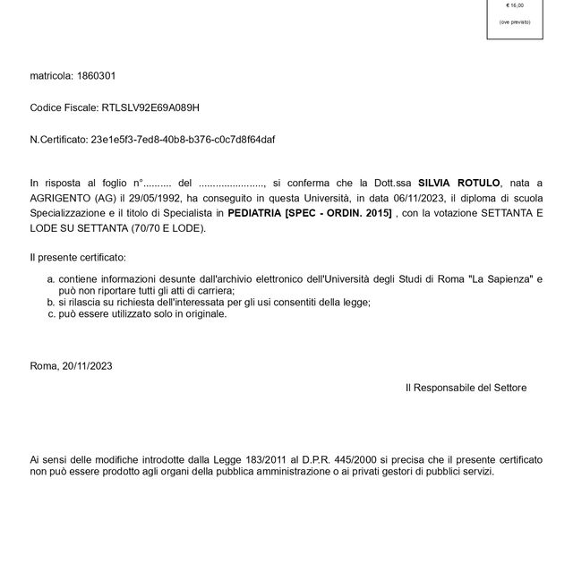 Ingrandire l'immagine: certificate 1