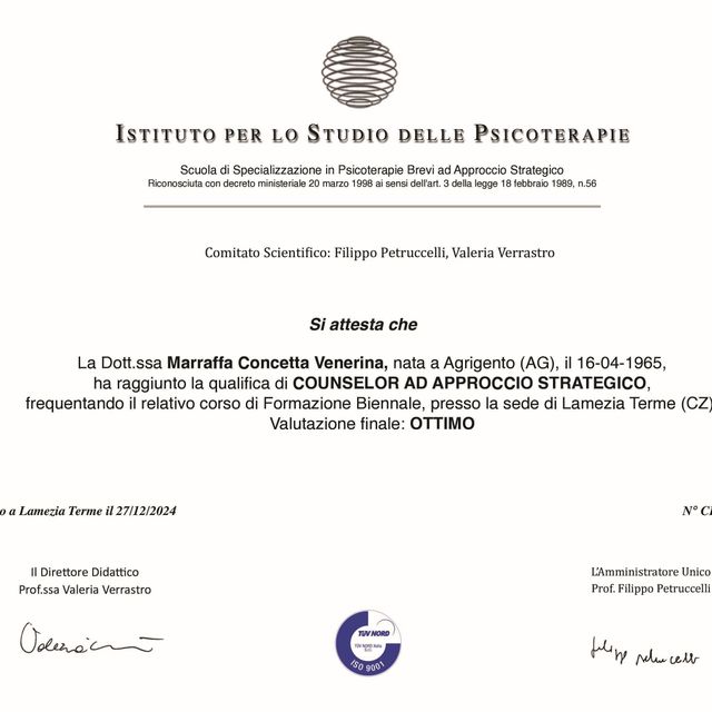 Ingrandire l'immagine: certificate 8