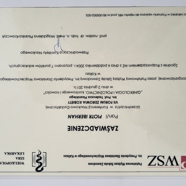 Powiększ obraz: certificate 41