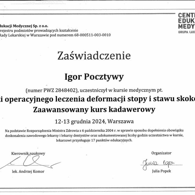 Powiększ obraz: certificate 9