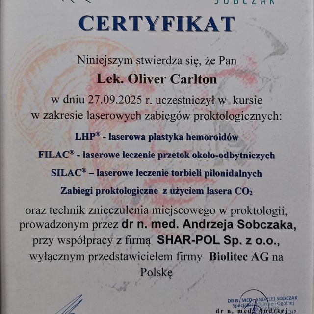 Powiększ obraz: certificate 17