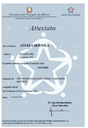 Ingrandire l'immagine: certificate 8