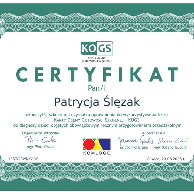 Powiększ obraz: certificate 5
