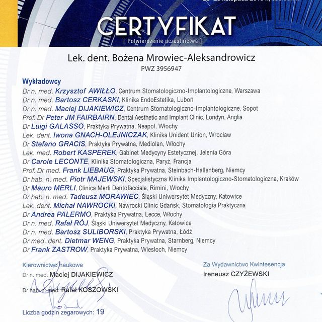 Powiększ obraz: certificate 45