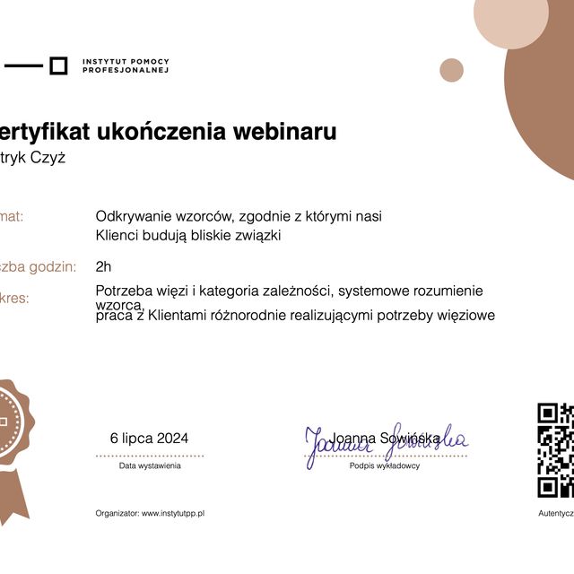 Powiększ obraz: certificate 22