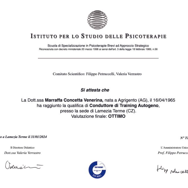 Ingrandire l'immagine: certificate 9