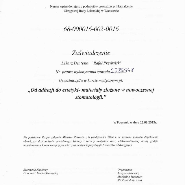 Powiększ obraz: certificate 30