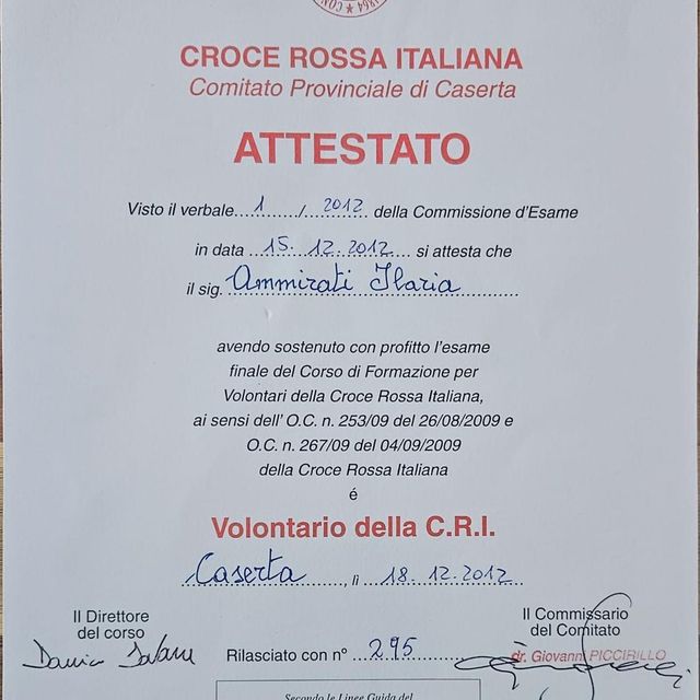 Ingrandire l'immagine: certificate 9