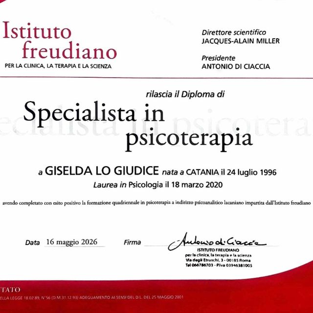 Ingrandire l'immagine: certificate 1