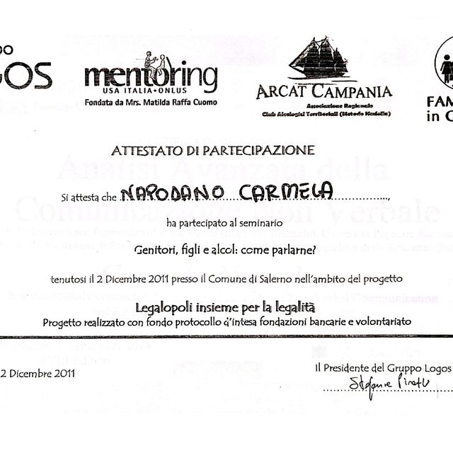 Ingrandire l'immagine: certificate 20