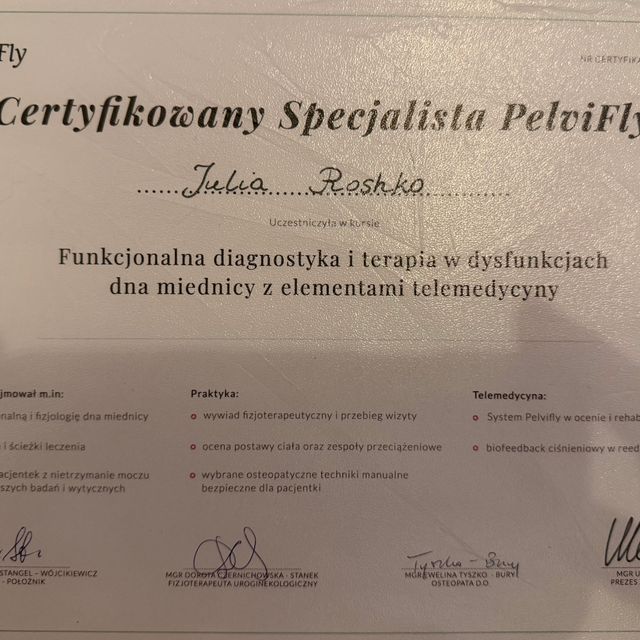 Powiększ obraz: certificate 20