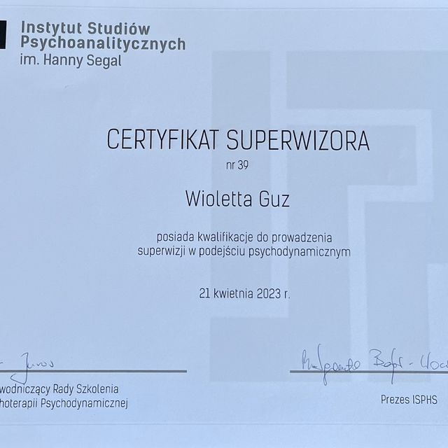 Powiększ obraz: certificate 15