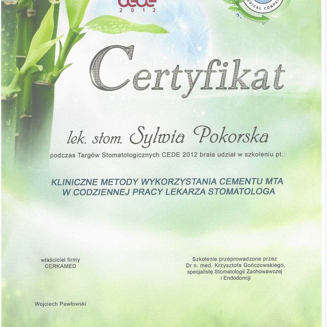 Powiększ obraz: certificate 10