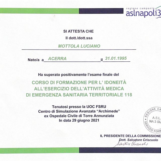 Ingrandire l'immagine: certificate 14
