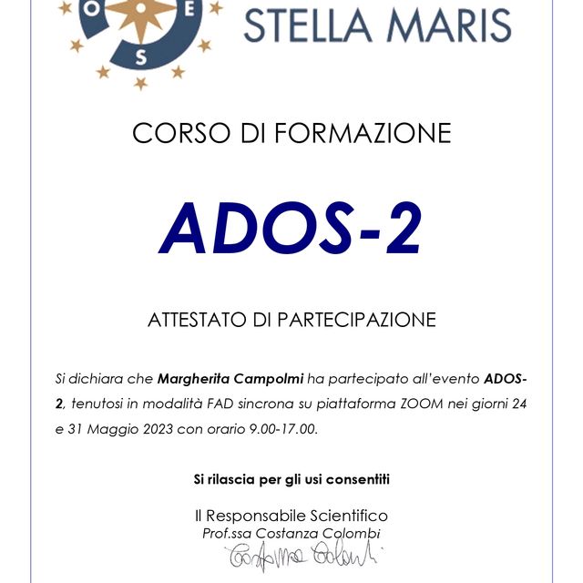 Ingrandire l'immagine: certificate 1