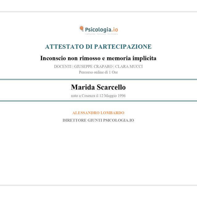Ingrandire l'immagine: certificate 16