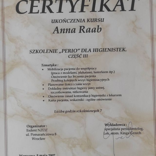 Powiększ obraz: certificate 15