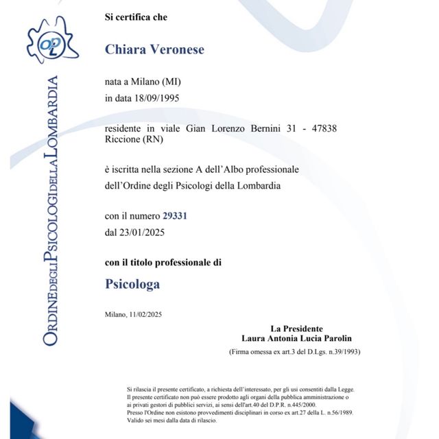 Ingrandire l'immagine: certificate 1