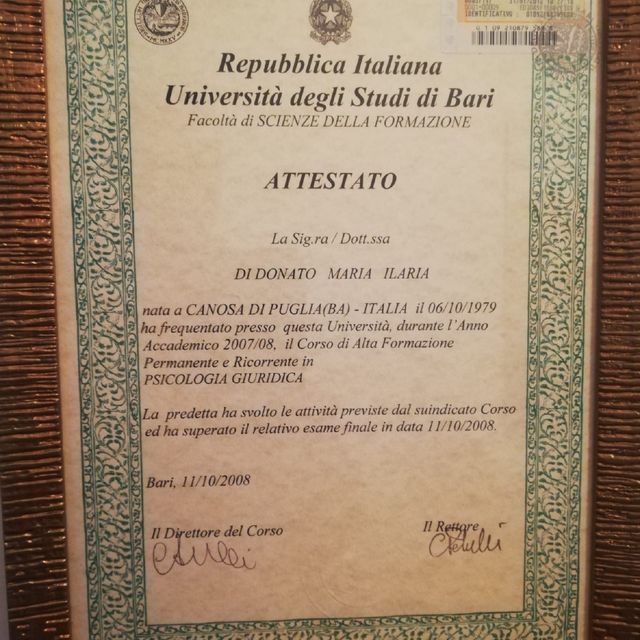 Ingrandire l'immagine: certificate 3