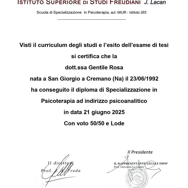 Ingrandire l'immagine: certificate 4